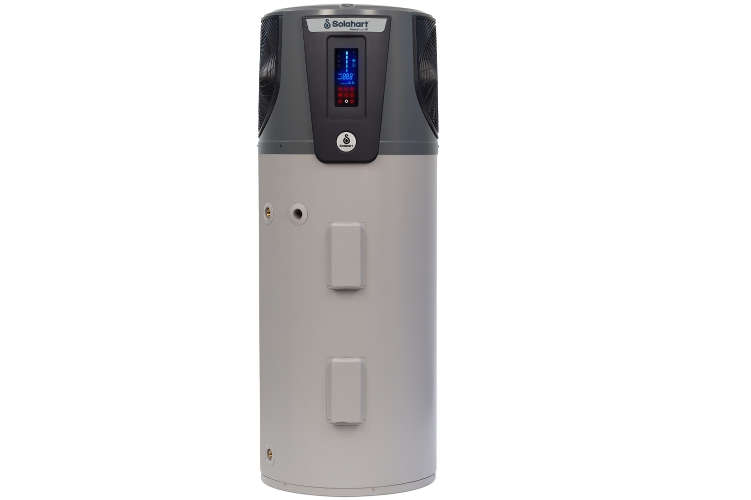 Solahart Atmos Frost heat pump hot water heater available from Orange Electrical Works - front 